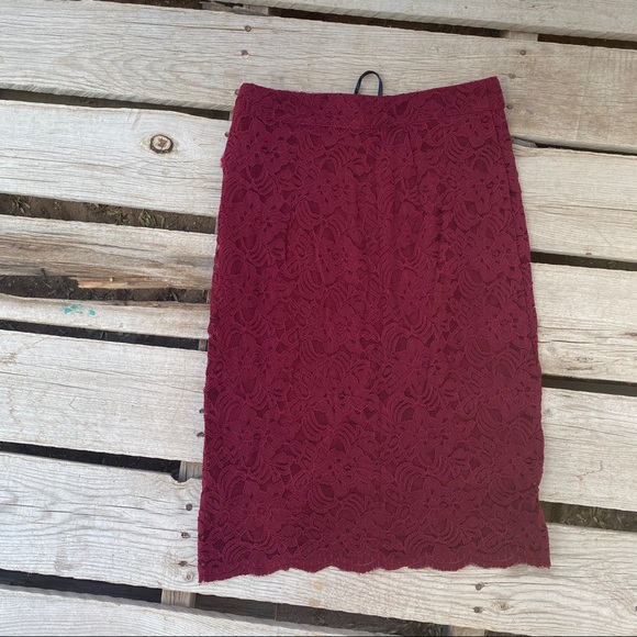 41Hawthorn Stitch Fix Women’s Skirt Scalloped lace - Picture 5 of 9